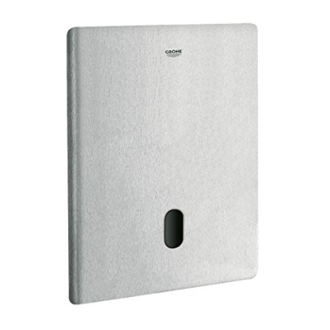 Grohe Tectron Skate WC - Betätigungsplatte Elektronik für WC-Druckspüler, Edelstahl 38393SD1 Infrarot-Sensor