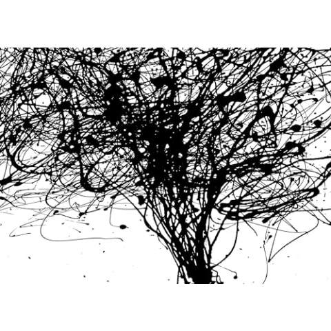 Komar Vlies Fototapete "Curls", 350 x 250 cm, 7 Bahnen