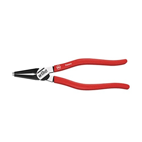 Wiha Sicherungsringzange Classic mit MagicTips® für Innenringe (Bohrungen) mit gerader Form (34692) J 4, 305 mm