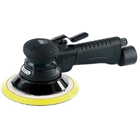 DRAPER 47622 Expert 150 mm Composite Body Dual Action Soft Grip Air Sander