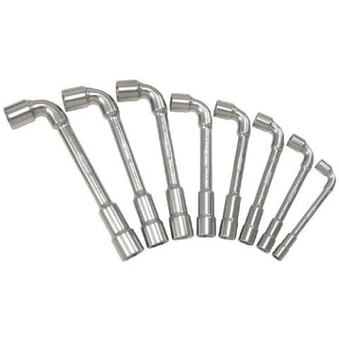 KS Tools 517.0452 ULTIMATEplus Doppel-Steckschlüssel-Satz, gekröpft, 8-tlg.