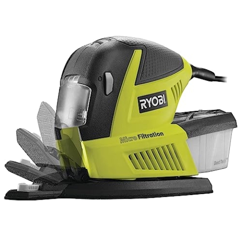 RYOBI Universalschleifer 180 W + 30 Schleifmittel