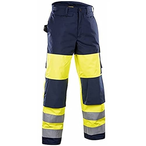 Blaklader 18831997 Winterhose mit hoher Sichtbarkeit, Gelb/Marine, grootte C154