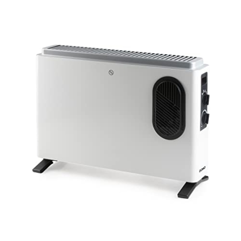 DOMO DO7351CH Konvektor-Heizgerät - Turbo - 4 Positionen - 2000 W weiß