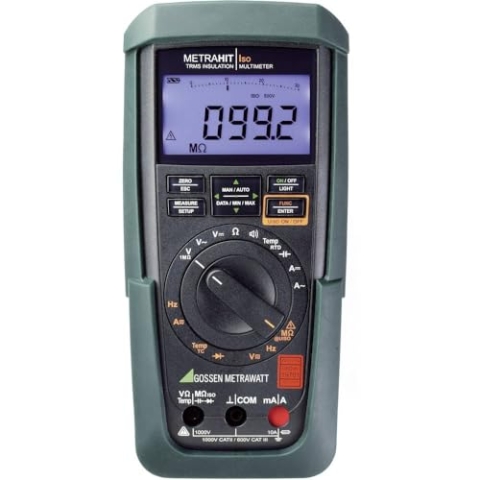 Gossen Metrawatt Metrahit Iso Isolationsmessgerät, CAT III