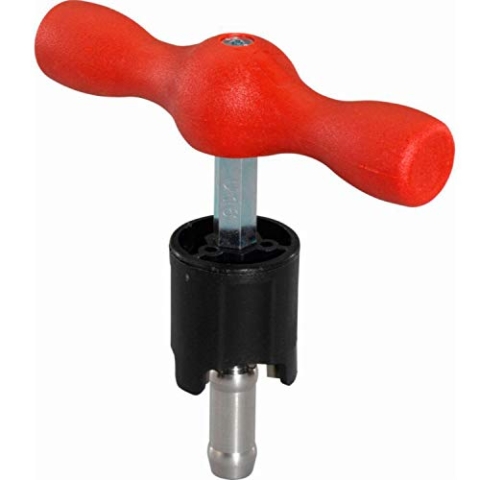 MLC 16 Vertikutierer für Bördelungen von Mehrschichtrohren Uni Pipe Plus und MLC Eingebauter Handgriff, Rot (1006830)