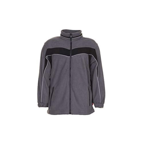 Planam Größe XXL Herren Plaline Winter Fleecejacke schiefer schwarz Modell 2566