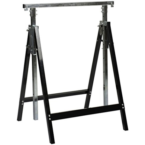 Nordlinger Pro 640023 Pro Profi-Böcke im Set, höhenverstellbar, für schwere Lasten