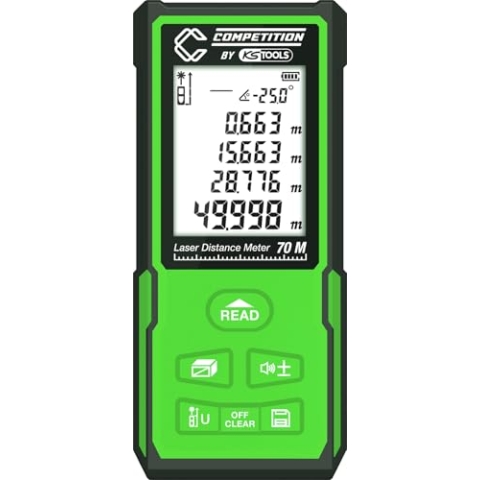 KS Tools 512.3000 COMPETITION Laser-Entfernungsmesser bis 70 m