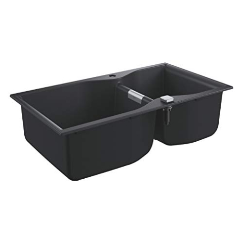 Grohe K700 Kompositspüle granit schwarz 31658AP0 90 x 50 cm