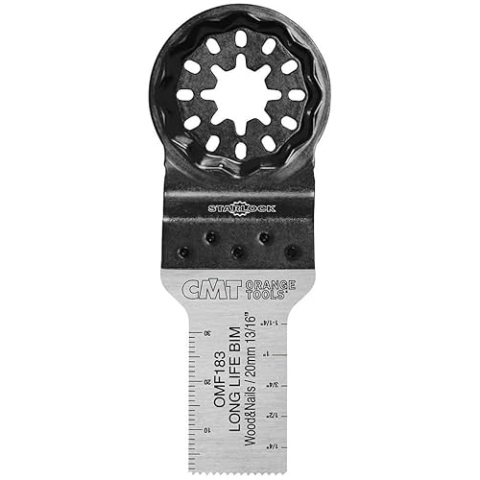 CMT ORANGE TOOLS OMF183-X5-20 MM TAUCH -UND BÜNDIGSCHNITT IN HOLZ & NÄGELN. LANGE LEBENSDAUER