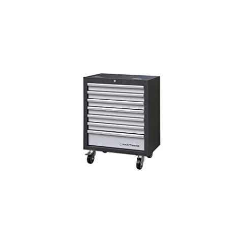 Kraftwerk Mobilio Roll-Schubladenschrank 7 Schubladen H 910 B 680 T 458 mm