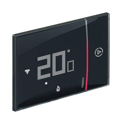 BTICINO, Vernetztes Thermostat, WLAN-Schnittstelle, Booster-Funktion, Temperatursteuerung programmierbar, Integration v. Heizkörperventilen, Temperaturbereich 5 Grad - 40 Grad, Unterputz, 250V, XG8002