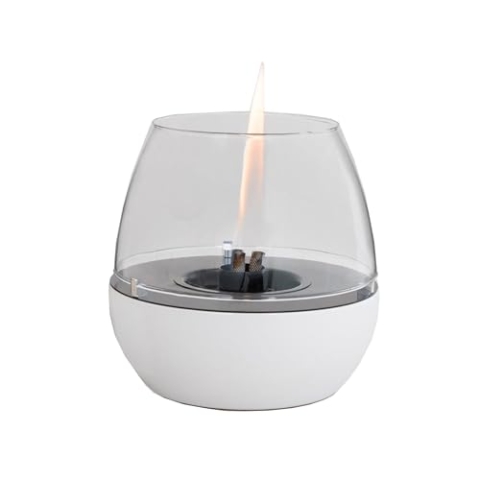 Tisch & Terrassenfeuer T180/TW3 Tulpe 18, weiß