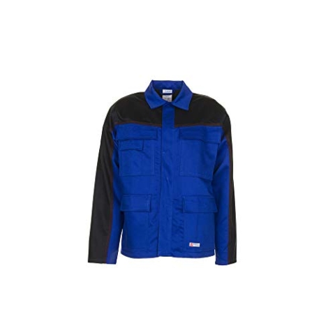 Planam Größe 64 Herren Weld Shield Jacke kornblau schwarz Modell 5522