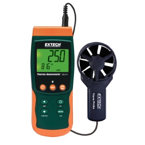 Extech Thermo-Anemometer/Datenlogger, 1 Stück, SDL310