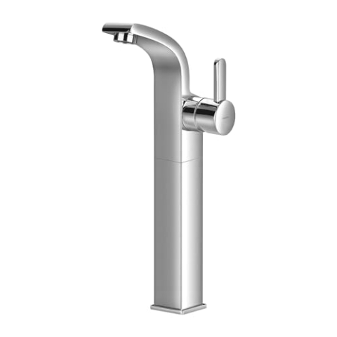 Omnires DA5013CR Darling Hoher Waschtischhahn, 33 cm, Chrome