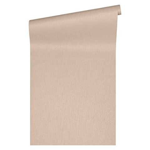 Versace Unitapete Tapete Beige Creme - Luxus Design-Tapete einfarbig mit Glitzereffekt - Livingwalls Strukturtapete Vliestapete 10,05 m x 0,70 m - Made in Germany