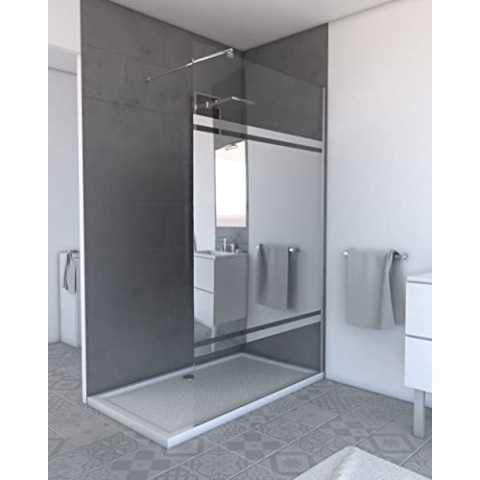 Aurlane FAC452 Shower Wall, Multi-Coloured
