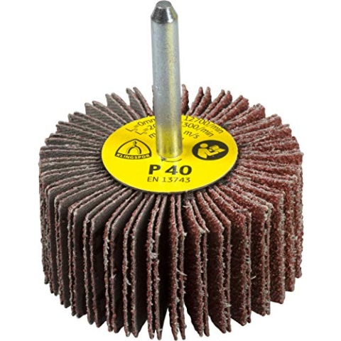 Klingspor 13180 - KM 613 - Kleinschleifmop, 80X50X6, Verpackungseinheit 10 - Korn 120