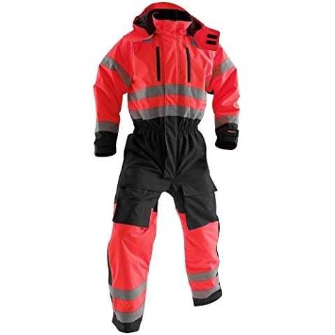 Blaklader 67631977 WINTER INSGESAMT HOHES VISUM, Rot/Schwarz, grootte C60