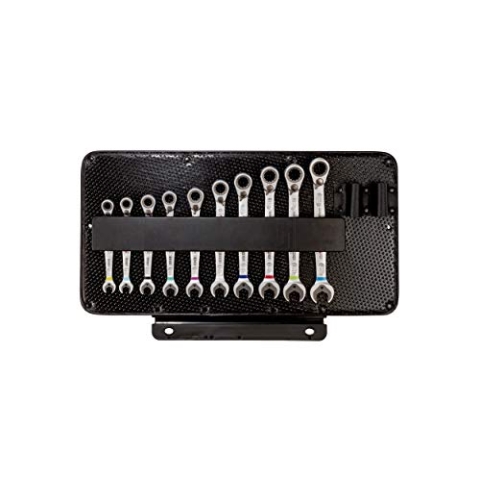 Parat Werkzeugtafel CP-7 (2-seitig, für Werkzeugkoffer, viele Einsteckfächer, Farbe schwarz, Werkzeughalter) 491051551