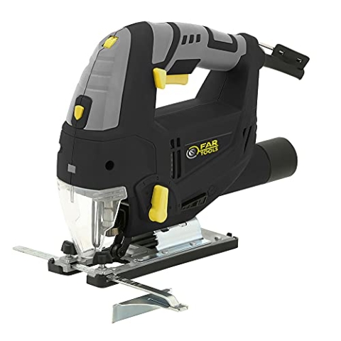 Fartools JS 710Q Stichsäge, 800 W, Drehzahlregelung Pendelbewegung maximale Schneidekapazität: 80 mm