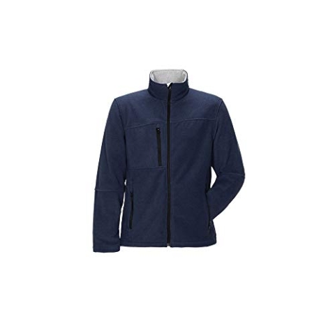 Planam 3711044 Outdoor Chipmunk Fleecejacke, Marine/Hellgrau, Größe S