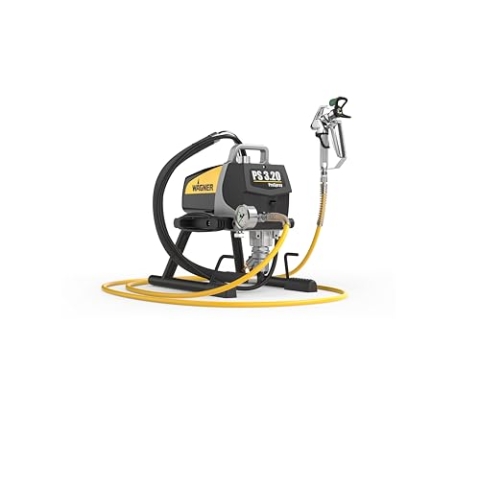 WAGNER Kolbenpumpe ProSpray 3.20 – für Airless-Einsteiger-Max, Fördermenge 2,0 l-min, HD-Schlauch DN6, 15 m