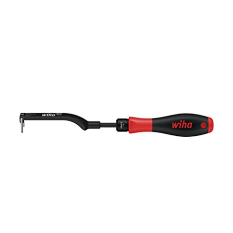 Wiha präziser Drehmoment-Schraubendreher Set TorqueFix® Kabelschlüssel für Rundsteckverbinder 2-tlg. fest voreingestellte Drehmomentbegrenzung (36846) 0,4 Nm, 9 x 230 mm für kontrolliertes Verschrauben in festem Anwendungsbereich, hörbares Klick
