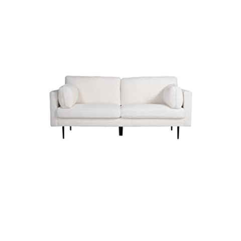 Boom 3-seat sofa - Teddy Fabric White