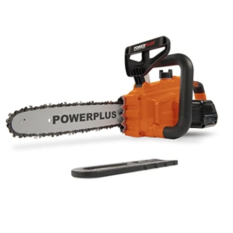 POWER plus Dual Power Akku Kettensäge POWDPG7570 - kleine elektrische 20V Säge, ohne Akku und Ladegerät, 300 mm Schwert für Einhand Bedienung, automatische Kettenschmierung, Gartengeräte