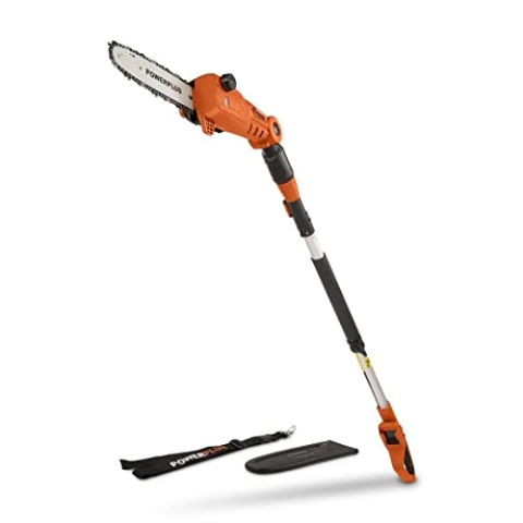 Varo POWER plus Dual Power Akku Teleskop-Kettensäge POWDPG75385 - ohne Akku und Ladegerät, 40V Motorsäge mit 250 mm Schwert mit Kettenschmierung, für einfache & anspruchsvolle Garten- & Holzarbeit