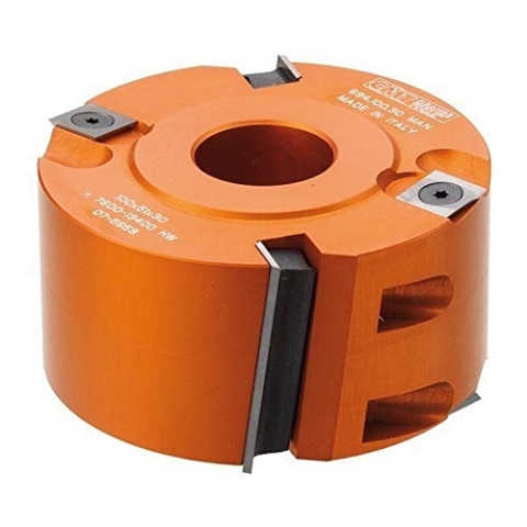 CMT Orange Toos 694.125.40 - Aluminiumfalzmesserkopf HW D=125X51X40