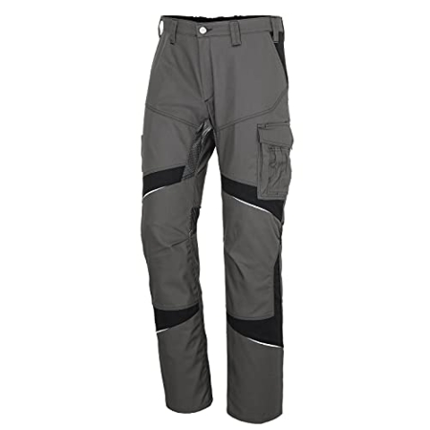 KÜBLER Workwear | KÜBLER ACTIVIQ Sommerhose | anthrazit/schwarz | Größe 66