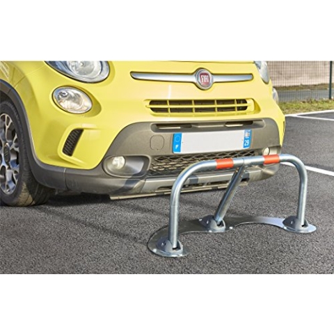Mottez B301C Parkplatzsperre "Special Macadam", Grau