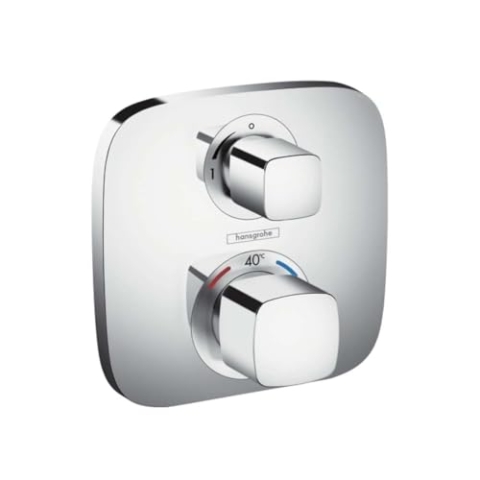 hansgrohe Ecostat E Unterputz Thermostat, für 1 Funktion, Chrom