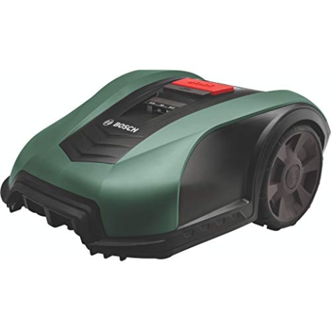Bosch Home and Garden Roboter Rasenmäher Indego M 700 (19 cm Schnittbreite, für Rasenflächen bis 700 m², Schnitthöhe 30-50 mm), Grün