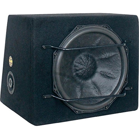 Sinuslive SL-W365k 30cm Gehäusesubwoofer, Schwarz
