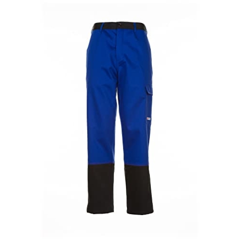 Planam Herren Weld Shield Bundhose in Kornblau schwarz Modell 5521 Größe 42