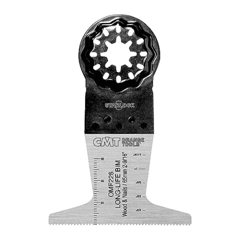 CMT ORANGE TOOLS OMF228-X5 - PRÄZISIONSSCHNITT BIM 65X50MM (5PCS)