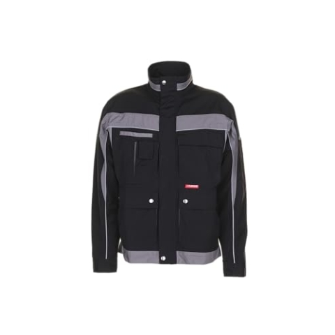 Planam Plaline Herren Bundjacke schwarz zink Modell 2500, Größe 42