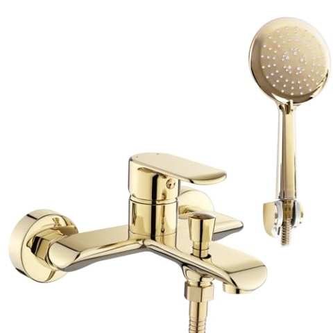 Rea B6389, Badewannenarmatur BLOOM, Gold