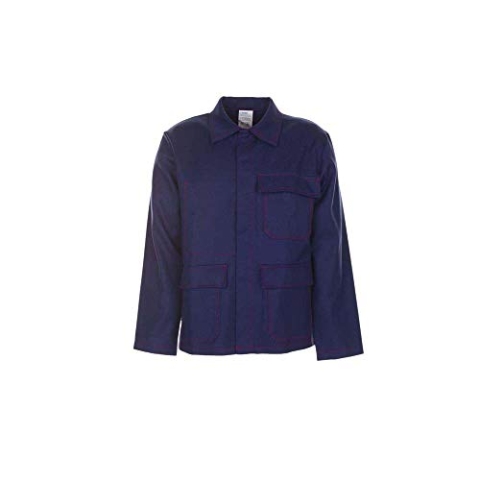 Planam 1752042 Hitze/Schweißerschutz Jacke, 500 g/m², Marine, Größe 42