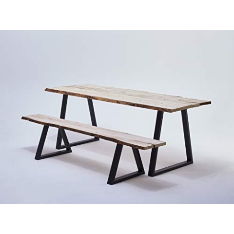 Motortez M581CTR 2 Füße Trape, Höhe 71 cm, transparent