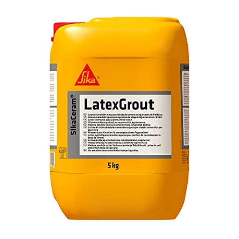 SIKA 427163 Ceram LatexGrout Latex aus synthetischen Harzen, Weiß, 5 kg