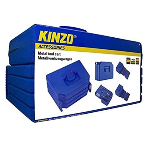 KINZO Bohrersatz 300tlg. HSS Holz Stein Bitset CrV Zubehör Bohrerset