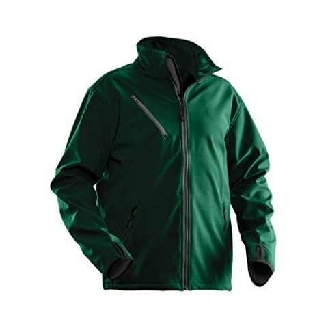 Jobman Workwear 1201, 120171-7500-3 Softshell Jacke, Grün, XS