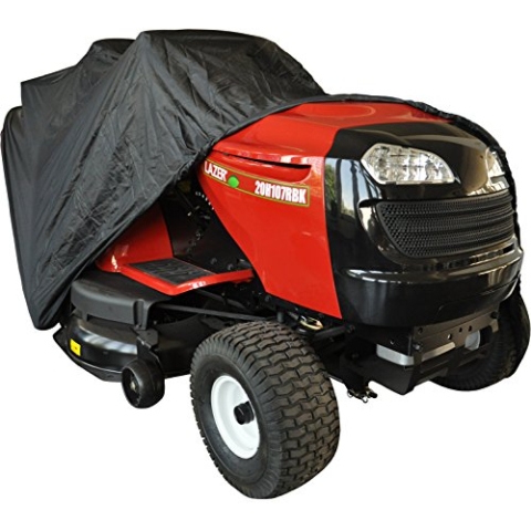 Greenstar 10250 Schutzhülle für Aufsitzmäher, aus Polyester, schwarz, 203 x 127 x 137 cm