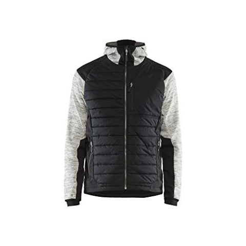 Blaklader 593021179099XXL Hybrid Jacke, Grau Melange/Grau, Größe XXL